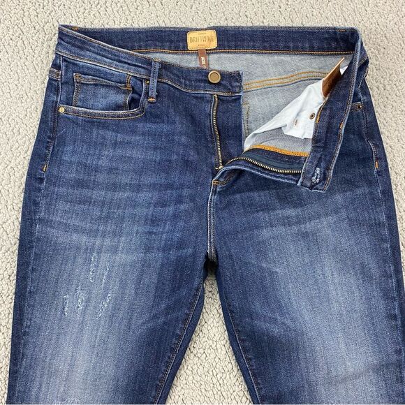 Driftwood Women's Jackie Stretch Dark Wash High Rise Jeans   Size:  32 - Picture 3 of 13